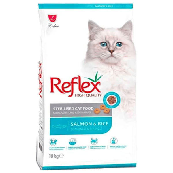 Reflex Somonlu ve Pirinçli Kısırlaştırılmış Kedi Maması 10kg