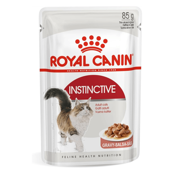 Royal Canin Pouch Instinctive Gravy Yetişkin Kedi Konservesi 12x85gr