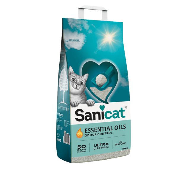 Sanicat Essential Oils Kokusuz Kedi Kumu 10kg