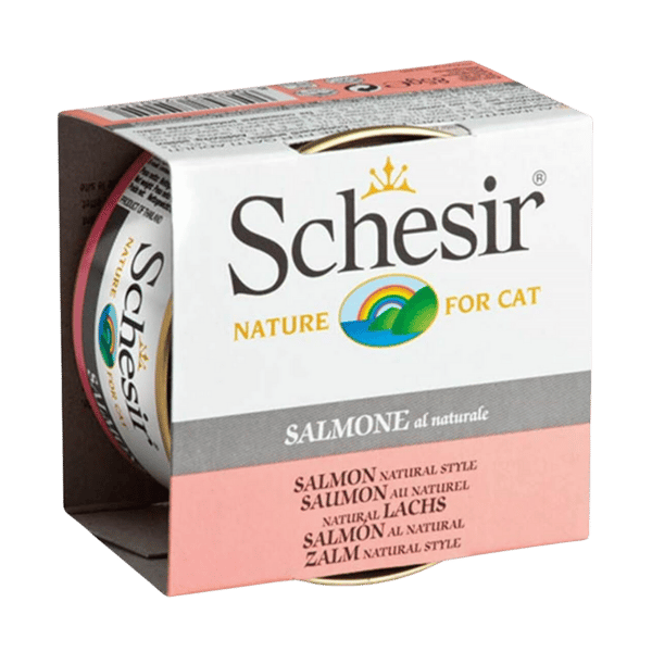 Schesir Somonlu Pişirme Suyunda Yetişkin Kedi Konservesi 85gr