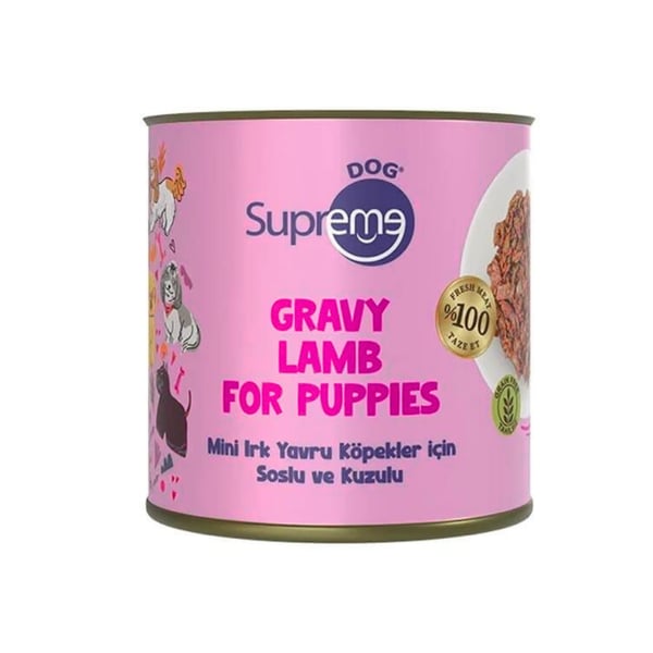 Suprem W Dog 200gr Mini Irk Yavru Soslu Kuzulu