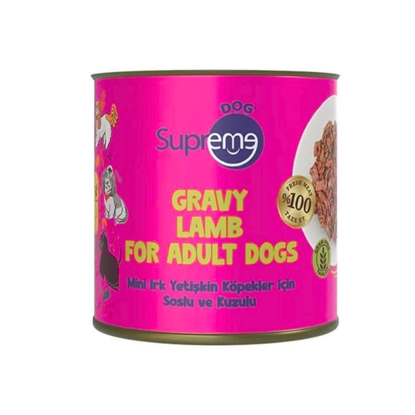 Suprem W Dog 200gr Mini Irk Yetişkin Soslu Kuzulu