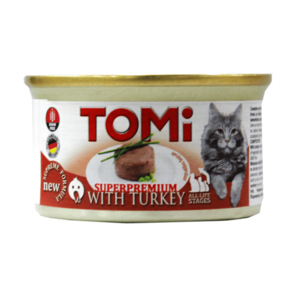 Tomi Hindili Yetişkin Kedi Konservesi 85gr