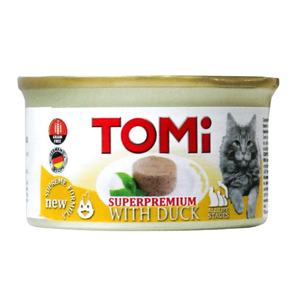 Tomi Ördekli Yetişkin Kedi Konservesi 85gr