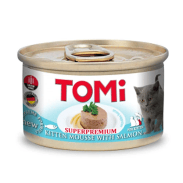 Tomi Somonlu Yavru Kedi Konservesi 85gr