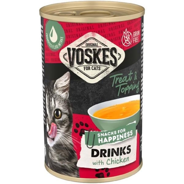 Voskes Tavuklu Tahılsız Kedi Çorbası 135 ml