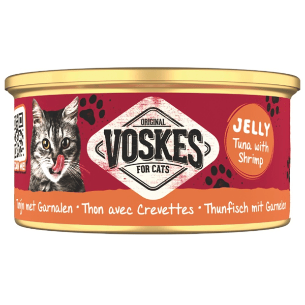 Voskes Ton Balığı Ve Karides Kedi Konservesi 85 gr