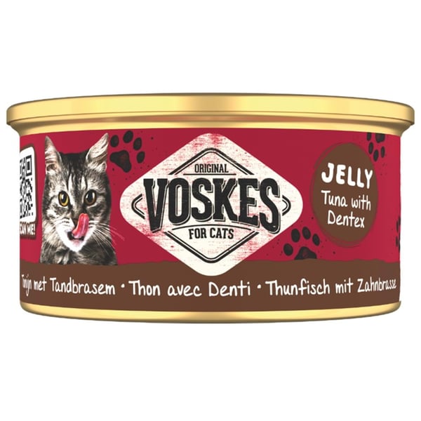 Voskes Ton Balığı Ve Sinagrit Kedi Konservesi 85 gr