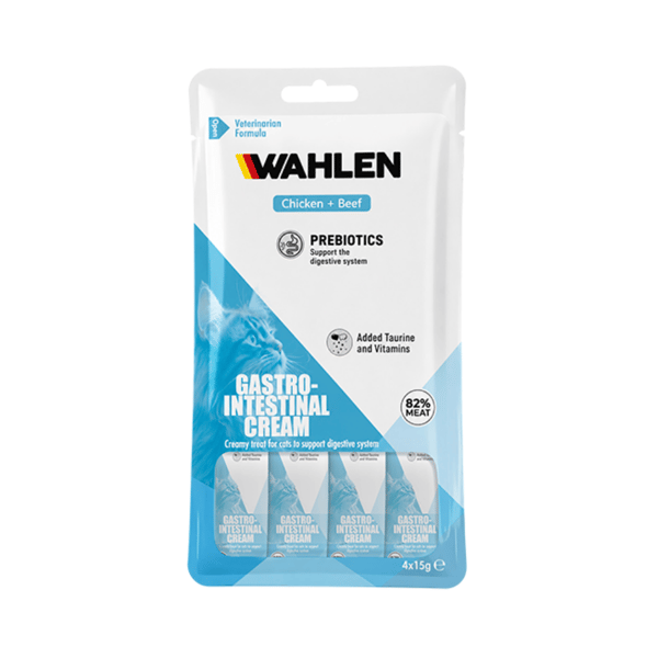 Wahlen Gastro-Intestinal Cream Tavuklu ve Sığır Etli Kedi Krema Ödülü 4x15 g