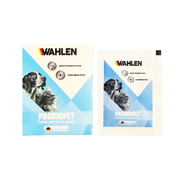 Wahlen Kedi ve Köpekler İçin Probiopet Sindirim Sağlığı Destekleyen Probiyotik Şase 7x1 Gr