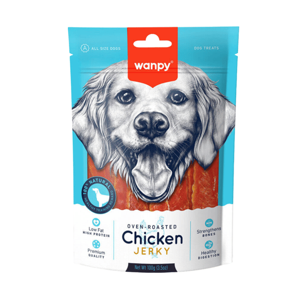Wanpy Gerçek Tavuk Fileto Köpek Ödülü 100 Gr