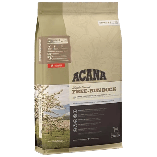 Acana Free-Run Duck Ördekli Tahılsız Yetişkin Köpek Maması 11.4kg