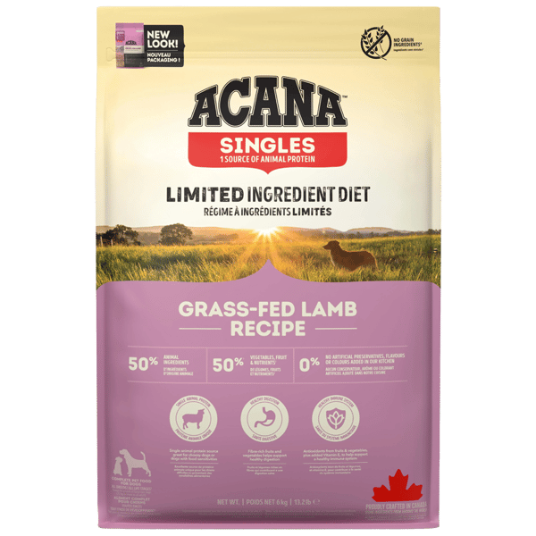 Acana Grass-Fed Lamb Kuzulu Tahılsız Köpek Maması 6kg