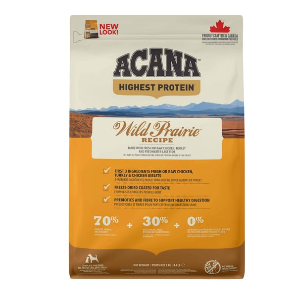 Acana Regionals Wild Prairie Tavuklu ve Balıklı Tahılsız Köpek Maması 2 kg