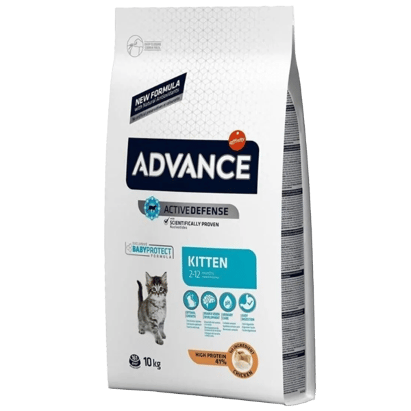 Advance Kitten Tavuklu ve Pirinçli Yavru Kedi Maması 10kg