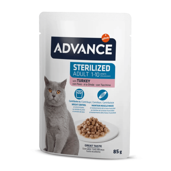 Advance Morina Balıklı Kısırlaştırılmış Yetişkin Kedi Konservesi 85 gr