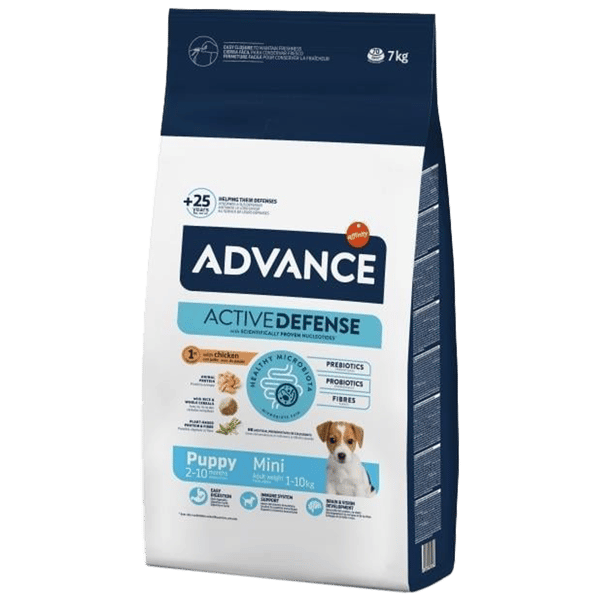 AdvancePuppy Protect Mini Tavuklu Ve Pirinçli Mini Irk Yavru Köpek Maması 7kg