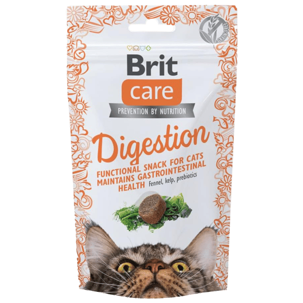 Brit Care Digestion Sindirim Sistemi Destekleyici Tahılsız Kedi Ödül Maması 50gr