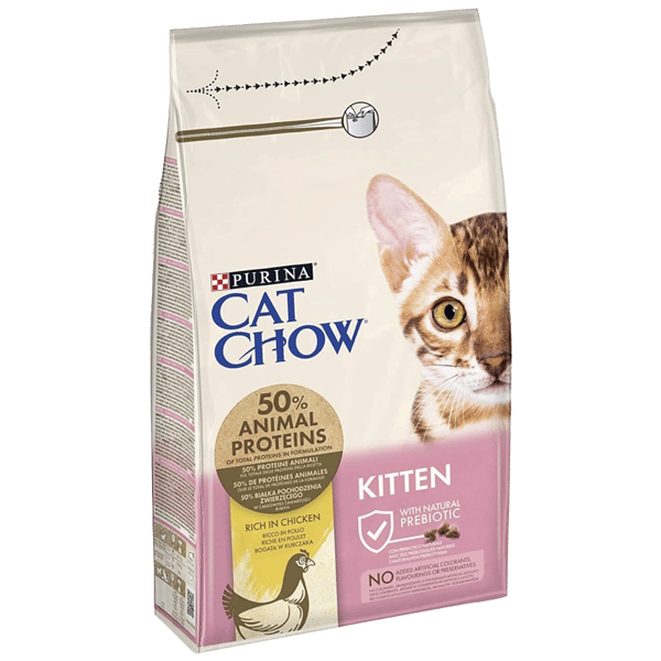 Cat Chow Kitten Tavuklu Yavru Kedi Maması 1,5kg