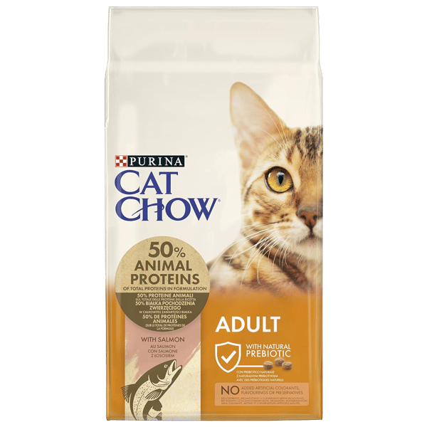 Cat Chow Somonlu ve Ton Balıklı Yetişkin Kedi Maması 15kg