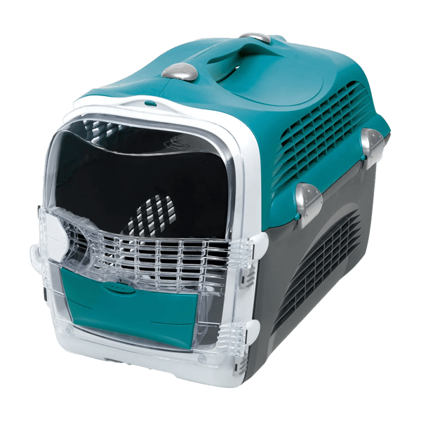 Catit Cabrio Kedi Taşıma Kabı Turkuaz/Gri 51x33x35cm