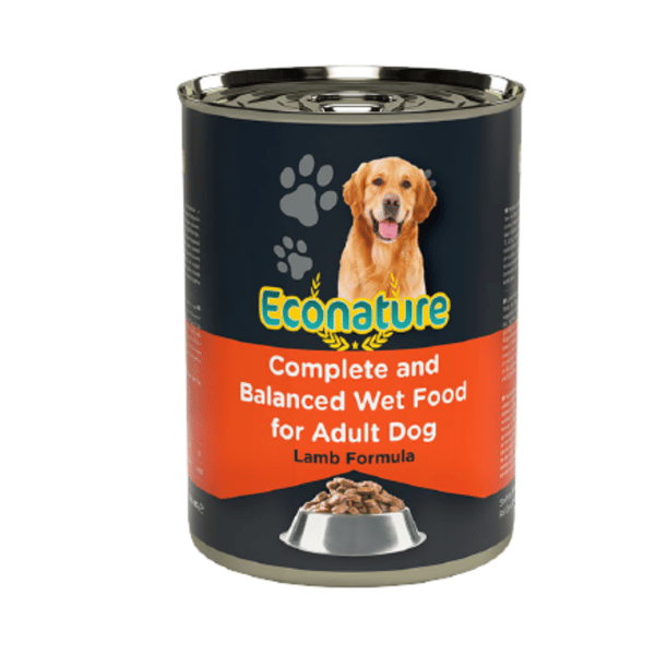 Econature Sos İçinde Kuzu Etli Yetişkin Köpek Konservesi 400gr