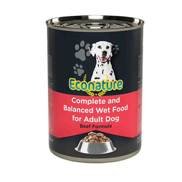 Econature Sos İçinde Sığır Etli Yetişkin Köpek Konservesi 400gr