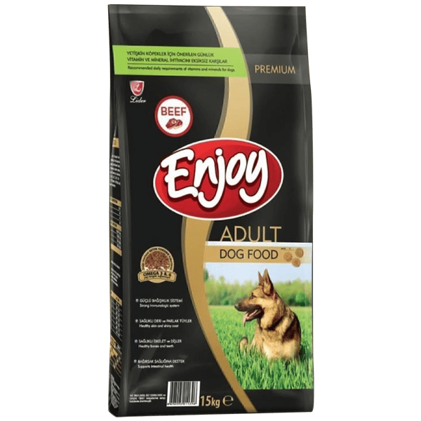 Enjoy Biftekli Yetişkin Köpek Maması 15kg