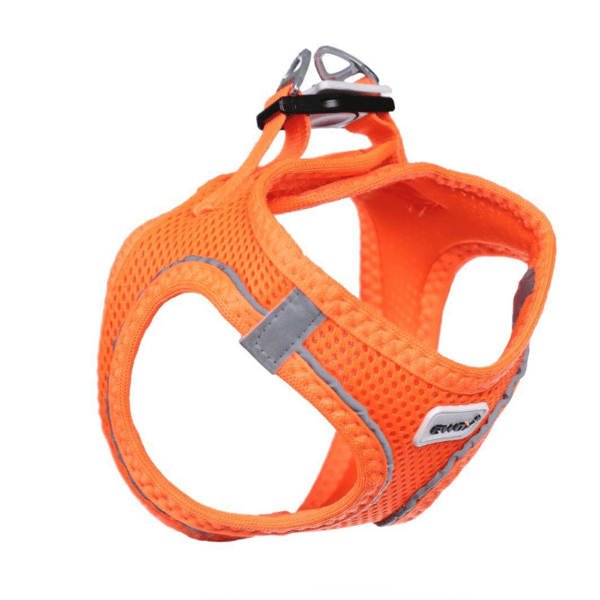 Ewox Air Mesh Turuncu Göğüs Tasması XS