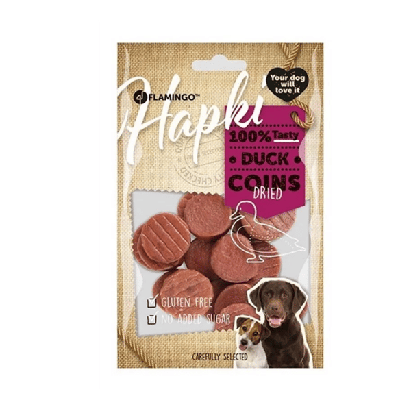 Flamingo Hapki Coins Ördekli Köpek Ödül Maması 85gr