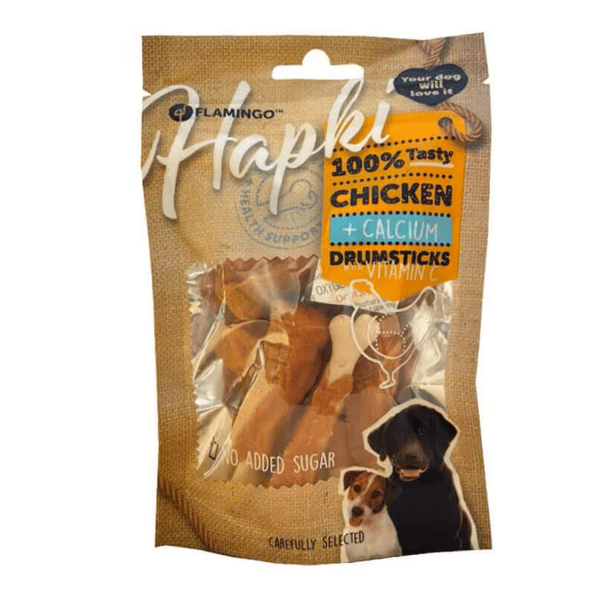 Flamingo Hapki Kalsiyumlu Tavuk Etli Köpek Ödül Maması 85gr