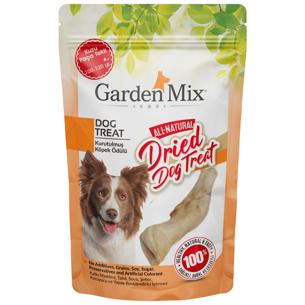 Garden Mix Kurutulmuş Kuzu Paça Köpek Ödülü 120gr