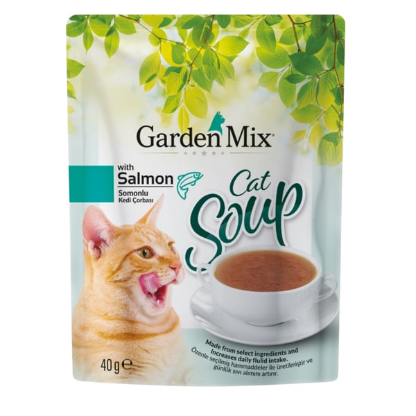 Gardenmix Somonlu Kedi Çorbası 40gr