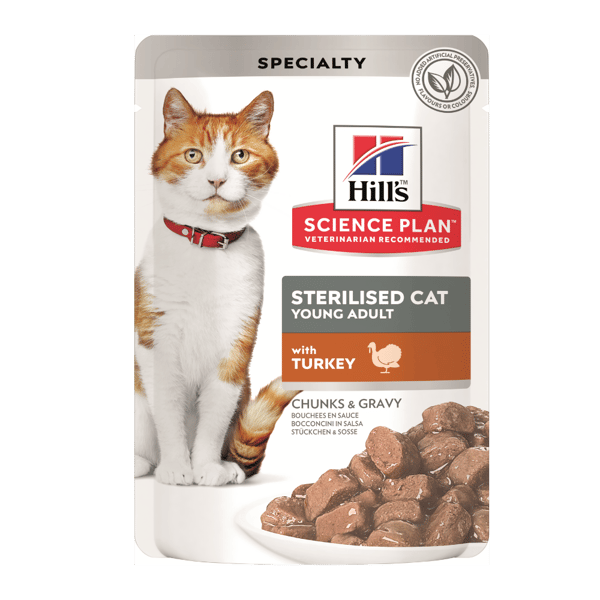 Hill's Science Plan Hindili Kısırlaştırılmış Kedi Konservesi 85gr