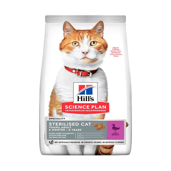 Hill's Science Plan Ördekli Kısırlaştırılmış Kedi Maması 1,5kg