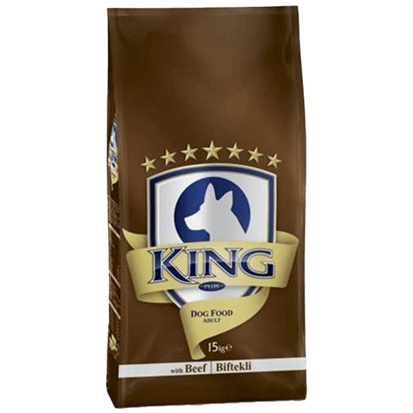King Biftekli Yetişkin Köpek Maması 15kg