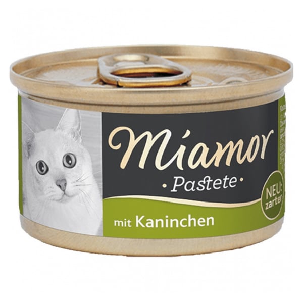 Miamor Pastete Tavşanlı Kedi Konservesi 85 gr