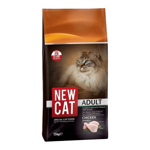 NewCat Tavuklu Yetişkin Kedi Maması 15kg