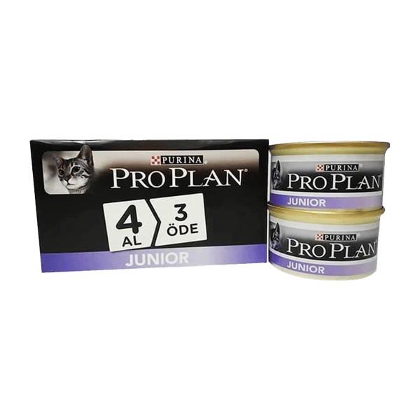 Pro Plan Tavuklu Yavru Kedi Konservesi 4x85gr (4 AL 3 ÖDE)