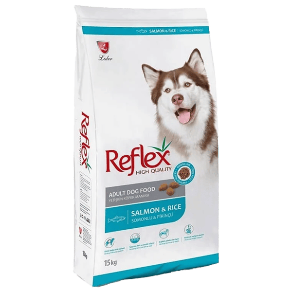 Reflex Balıklı ve Pirinçli Yetişkin Köpek Maması 15kg