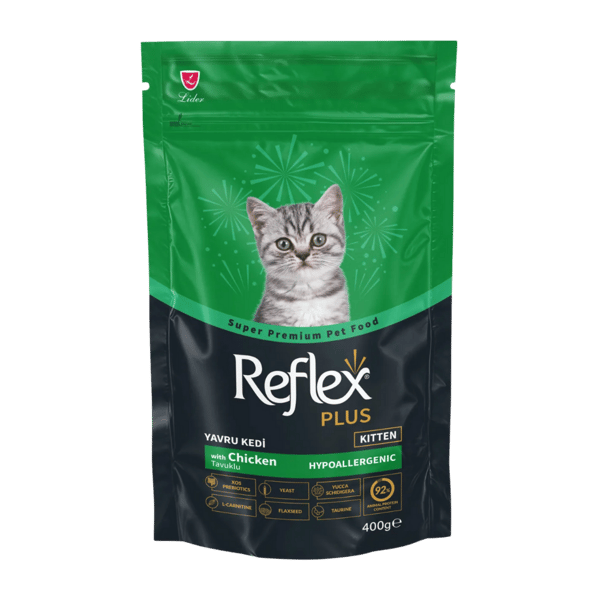 Reflex Plus Hipoalerjenik Tavuklu Yavru Kedi Maması 400gr