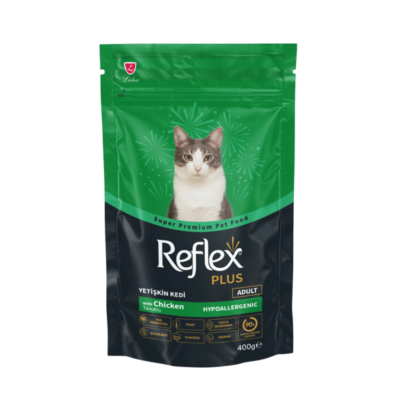 Reflex Plus Hipoalerjenik Tavuklu Yetişkin Kedi Maması 400gr