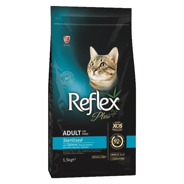 Reflex Plus Sterilised Somonlu Kısırlaştırılmış Kedi Maması 8kg