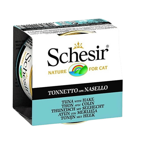 Schesir Jelly Ton Balığı ve Barlam Balığı Jöle İçinde Yetişkin Kedi Konservesi 85gr