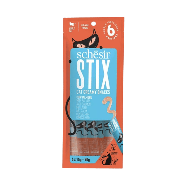Schesir Stix Somonlu Krem Ödül Maması 6x15gr