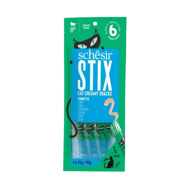 Schesir Stix Ton Balıklı Krem Ödül Maması 6x15gr