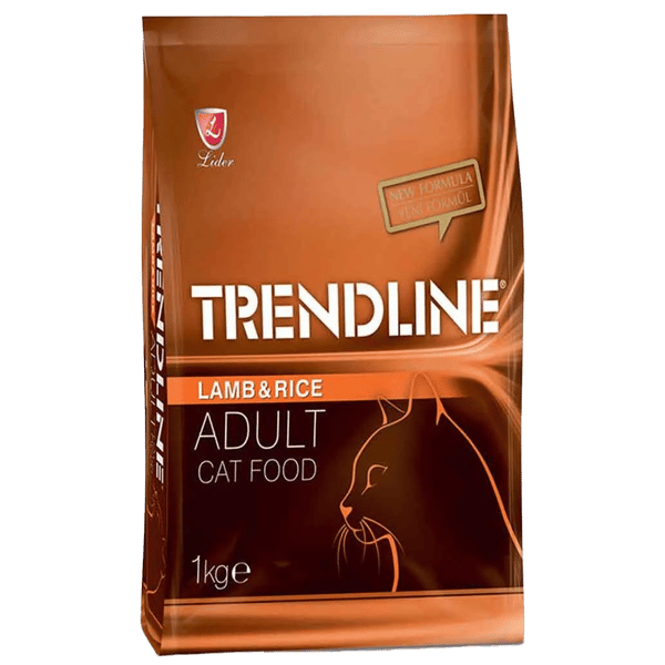 Trendline Kuzu Etli ve Pirinçli Yetişkin Kedi Maması 1kg