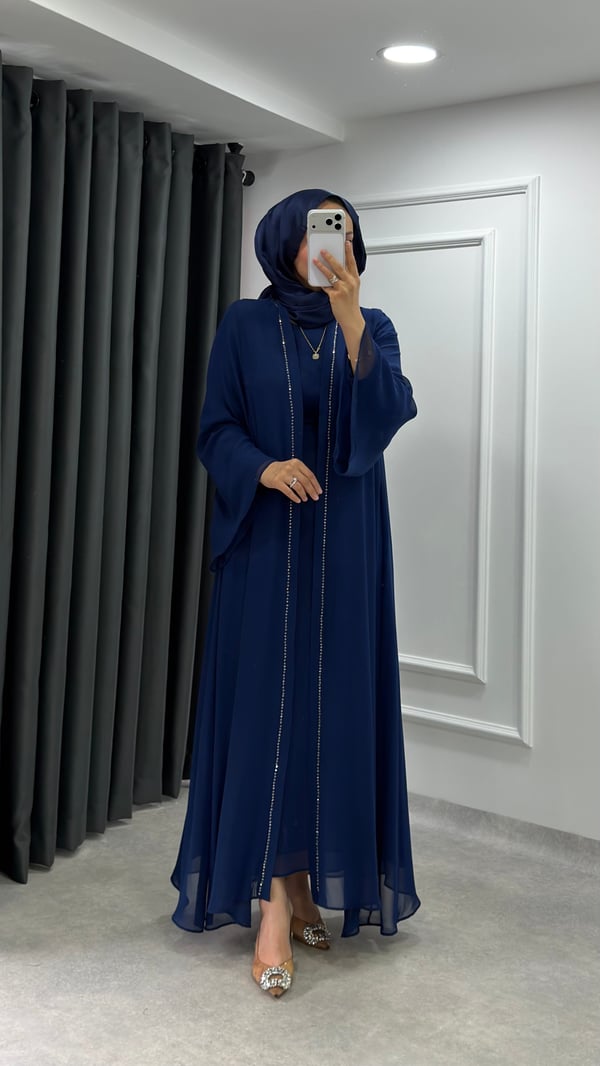 Fahhar Abaya | Lacivert