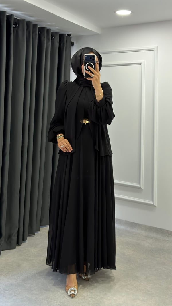 Gülhayat Elbise | Siyah