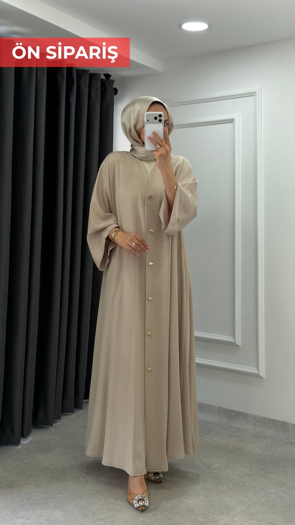 Nilüfer Abaya | Bej